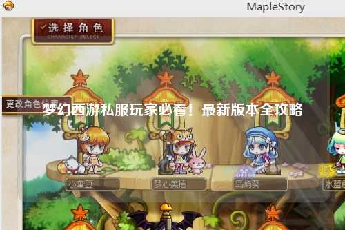 夢(mèng)幻西游私服玩家必看！最新版本全攻略