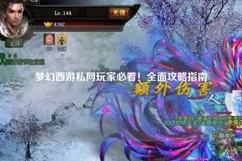 夢幻西游私網(wǎng)玩家必看！全面攻略指南