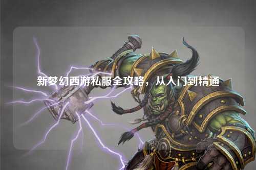 新夢幻西游私服全攻略，從入門到精通